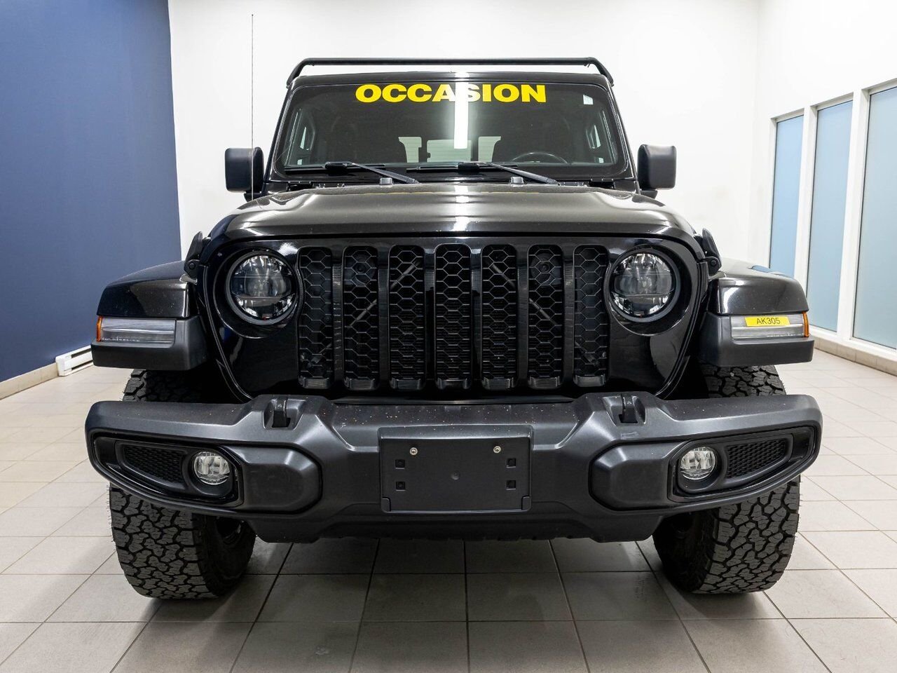 Jeep Gladiator WILLYS CREW 4X4 V6 *NAV* TOIT DUR CARPLAY BEDLINER 2023 Noir Saint-Jérôme - photo #4