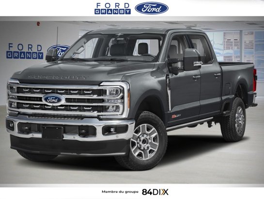 2027 Ford Super Duty F-250 SRW LARIAT cabine 6 places 4RM caisse de 8 pi Carbonized Grey Metallic