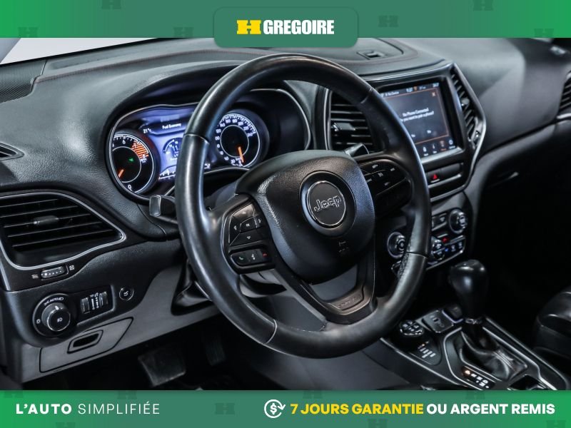 Jeep Cherokee 821880 | TRAILHAWK AWD AUTO A/C CUIR NAV GR ELECT MAGS CAM 2022 Gris Laval - photo #11