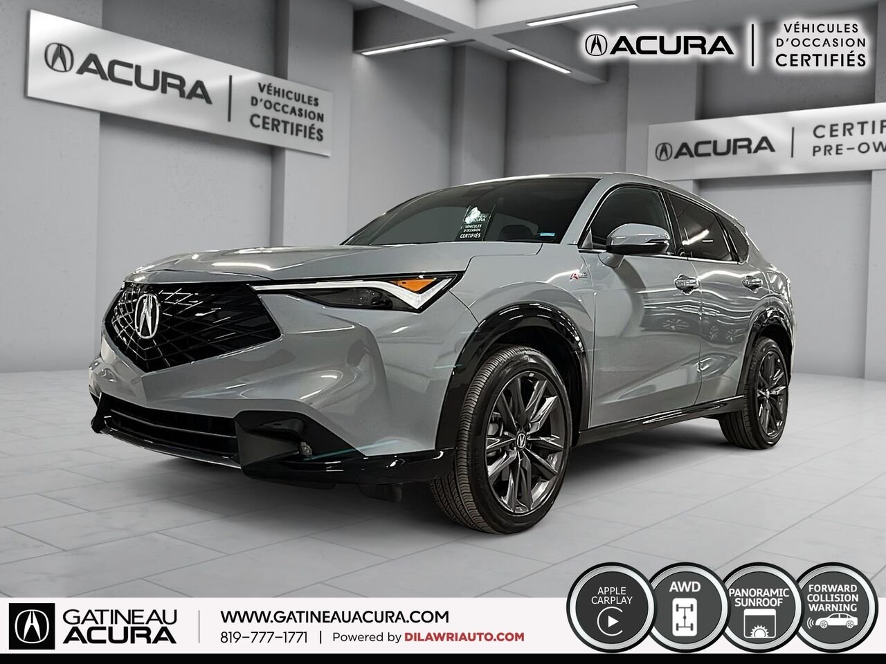 ACURA ADX A-Spec SH-AWD 2025 Gris Ottawa & Gatineau - photo #0
