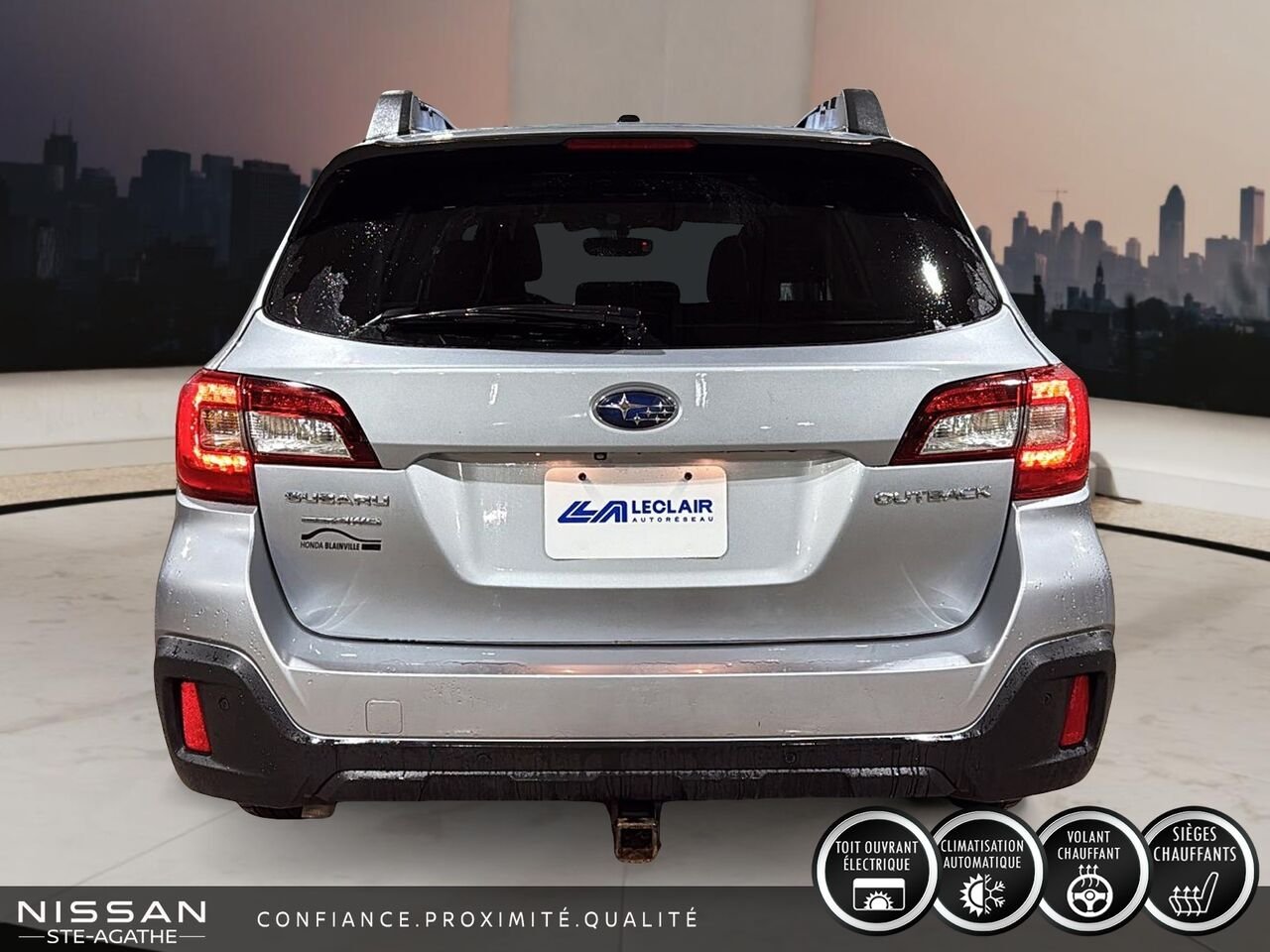 2018 Subaru Outback LIMITED TI | JAMAIS ACCIDENTÉ | CUIR | TOIT OUVRANT | NAVIGATION | EYESIGHT Silver Saint-Jérôme - photo #3