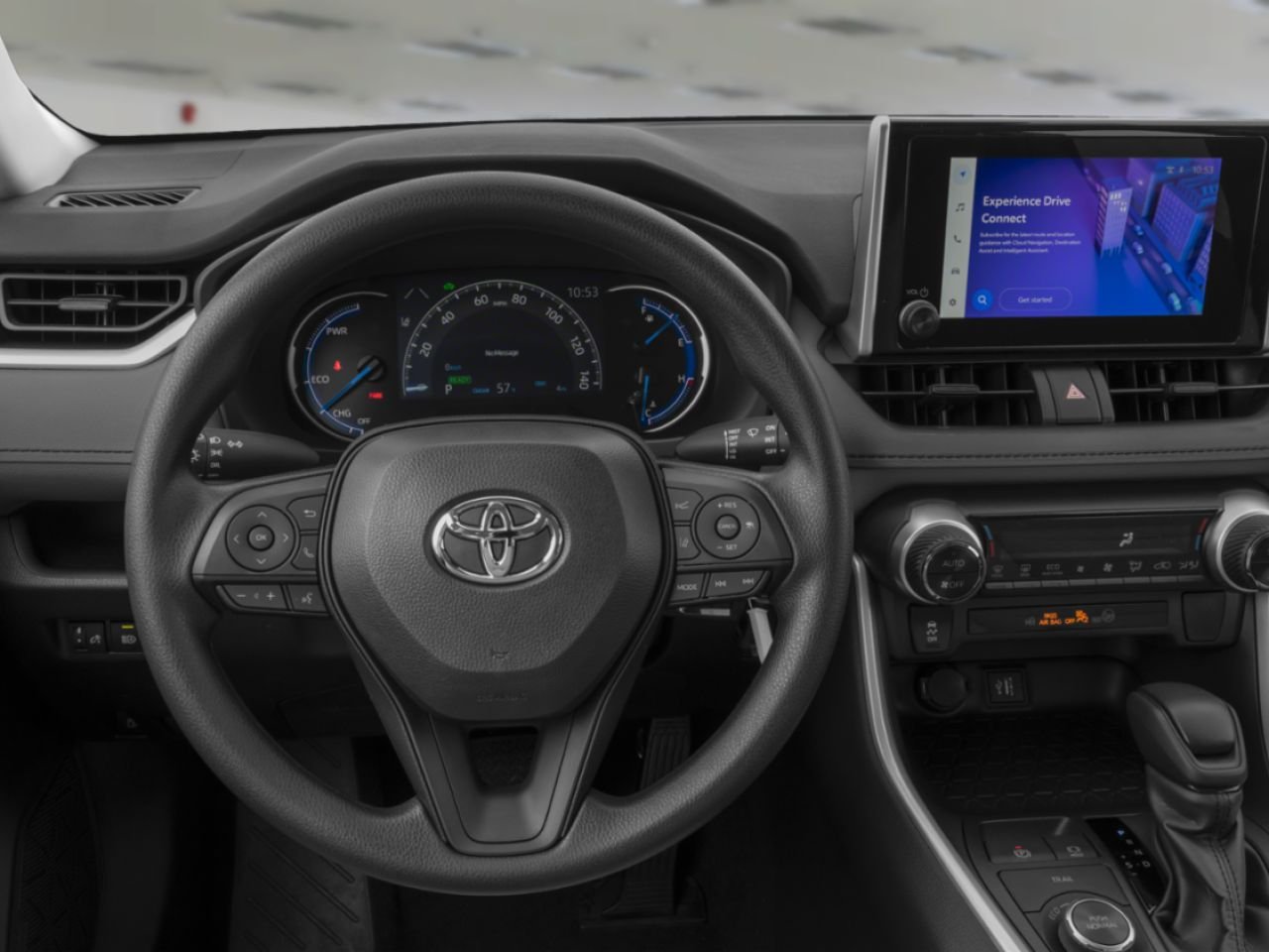 2025 Toyota RAV4 HYBRID LE AWD / HEATED SEATS / TOYOTA SAFETY SENSE / CARPLAY AND ANDROID AUTO White Mississauga - photo #6