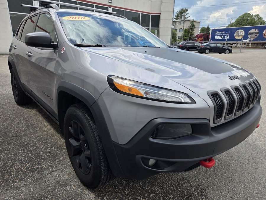 2018 JEEP CHEROKEE TRAILHAWK 2018 Silver