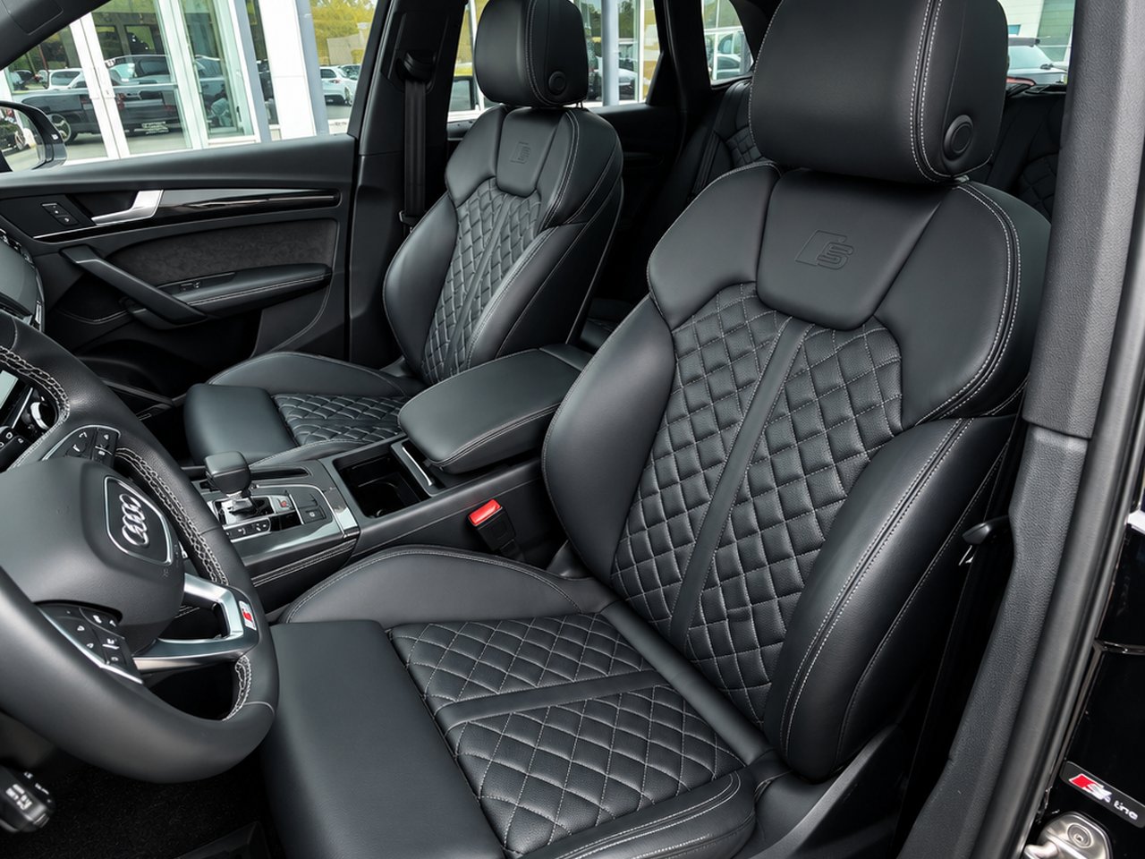 Audi SQ5 Technik 2019 Bleu Granby - photo #11