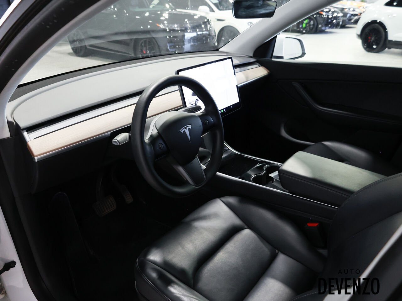 2021 Tesla Model Y White Saint-Eustache - photo #7