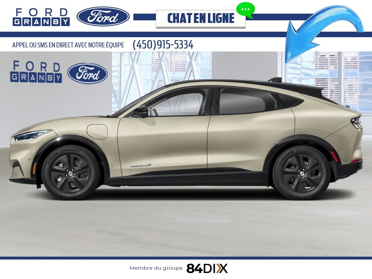 2025 Ford Mustang Mach-E Desert Sand Granby - photo #2