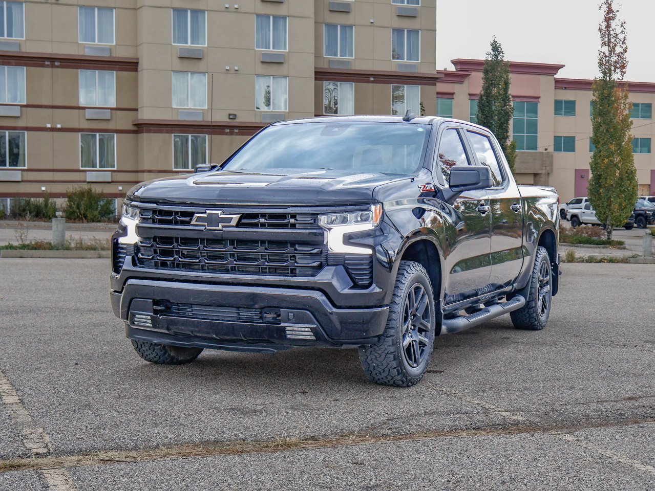 2022 Chevrolet Silverado 1500 4WD Crew Cab 147 RST Black Sherwood Park - photo #3
