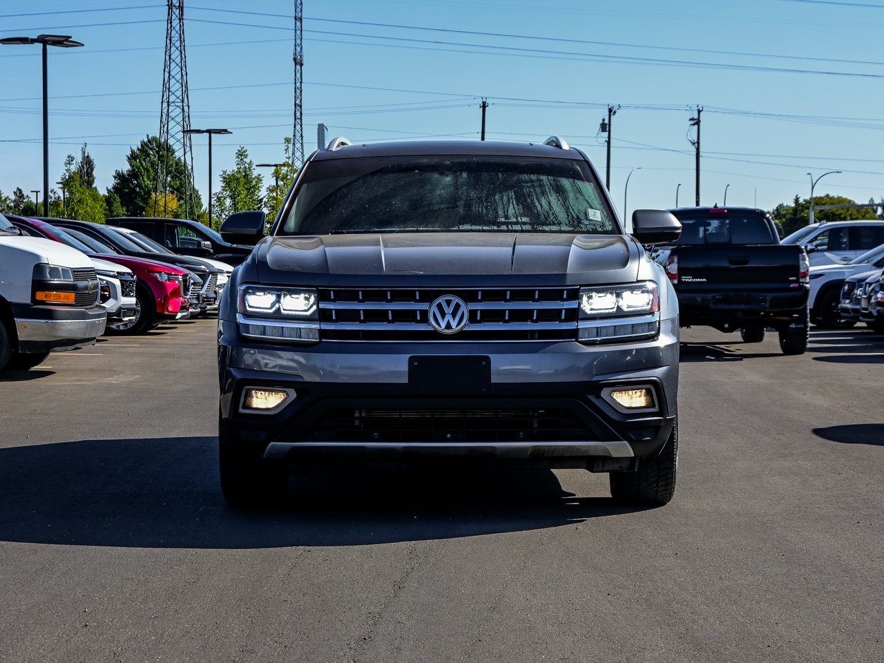 2018 Volkswagen Atlas Execline 3.6 FSI 4MOTION Grey Sherwood Park - photo #2