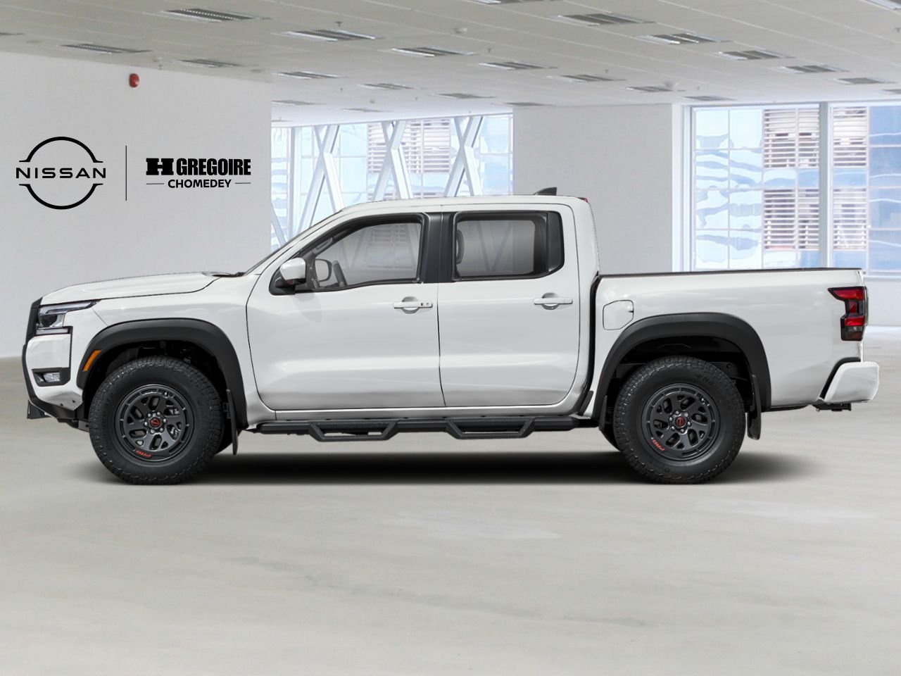 2027 Nissan Frontier Glacier White Laval - photo #2