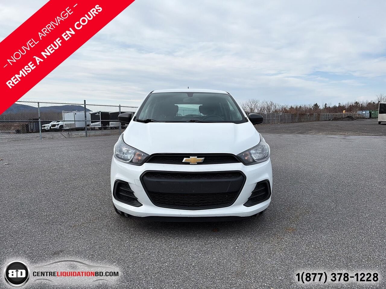 2017 Chevrolet Spark LS AUTOMATIQUE | BD0192 White Granby - photo #1