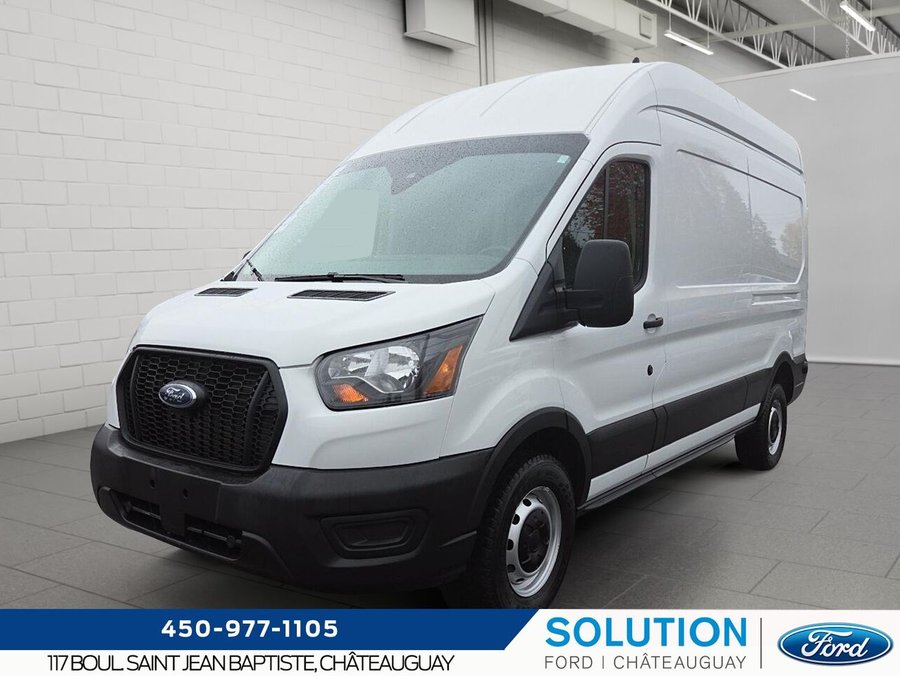 2025 Ford Transit fourgon utilitaire HR 148WB T-250 PA toit surélevé 148 po PNBV de 9 070 lb White