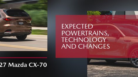 2027 Mazda CX-70: Expected Powertrains, Technology and Changes
