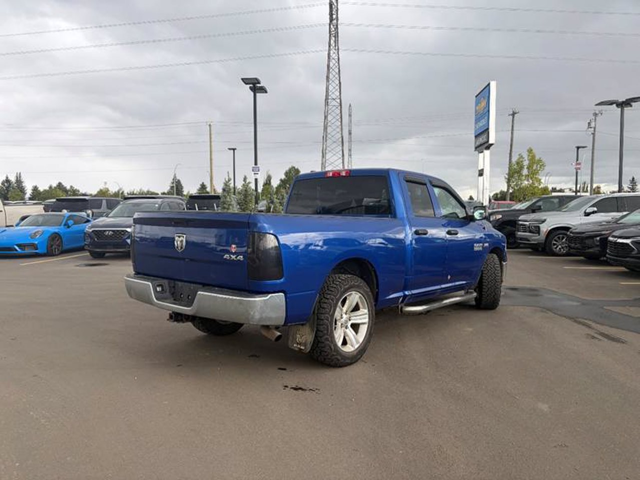 2015 Ram 1500 4WD Quad Cab 140.5 ST Blue Sherwood Park - photo #4