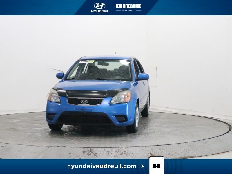 Kia Rio 2011 Bleu Laval - photo #4
