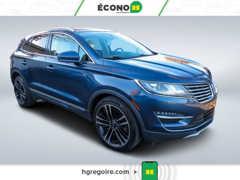 2018 Lincoln MKC Reserve TOIT PANO, SIÈGE + VOLANT CHAUFFANT Blue