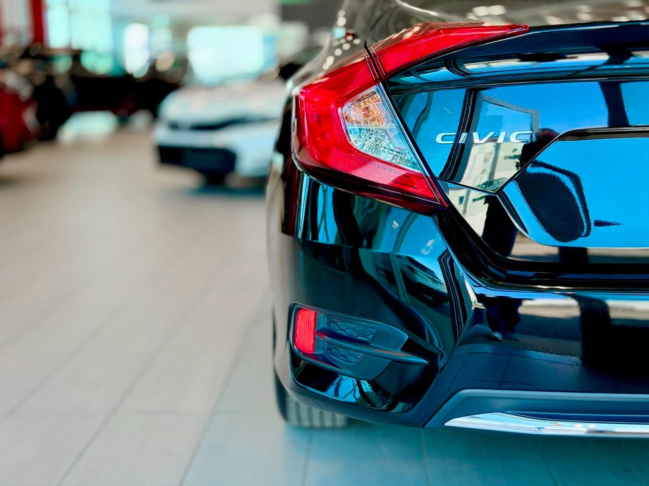 2019 Honda Civic Sedan Black Notre-Dame-des-Prairies - photo #10