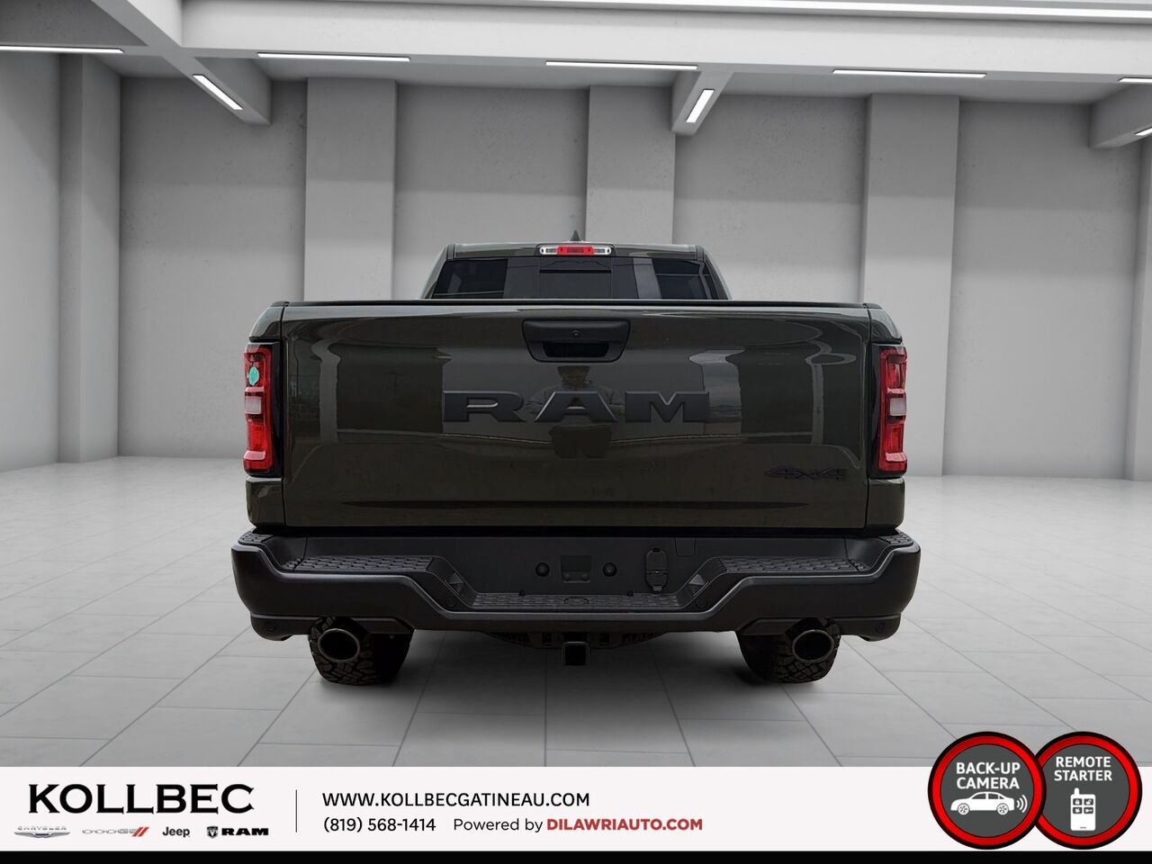2026 RAM 1500 261280 | Warlock cabine d'équipe 4x4 caisse de 5 pi 7 po Red Pearl Gatineau - photo #5