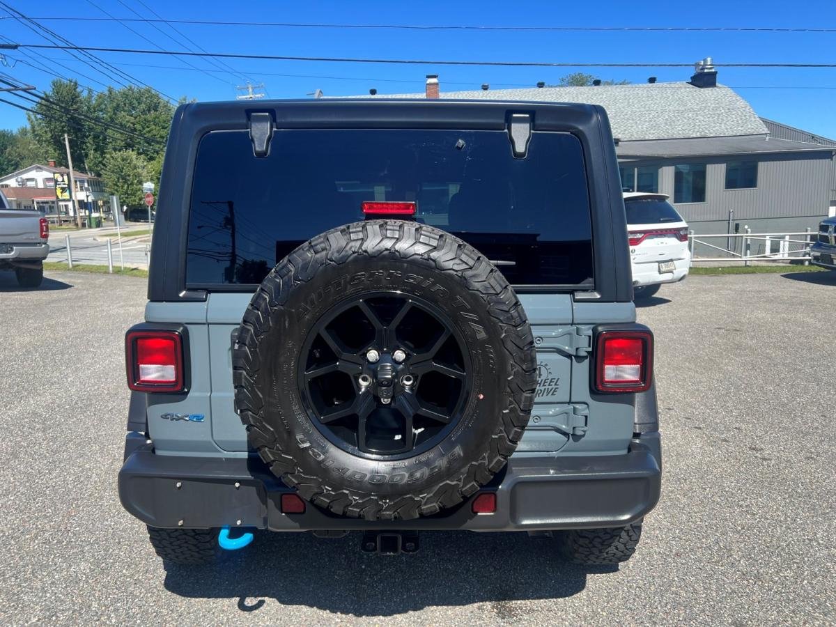 Jeep Wrangler 4xe 2024 Bleu Lac Mégantic - photo #4