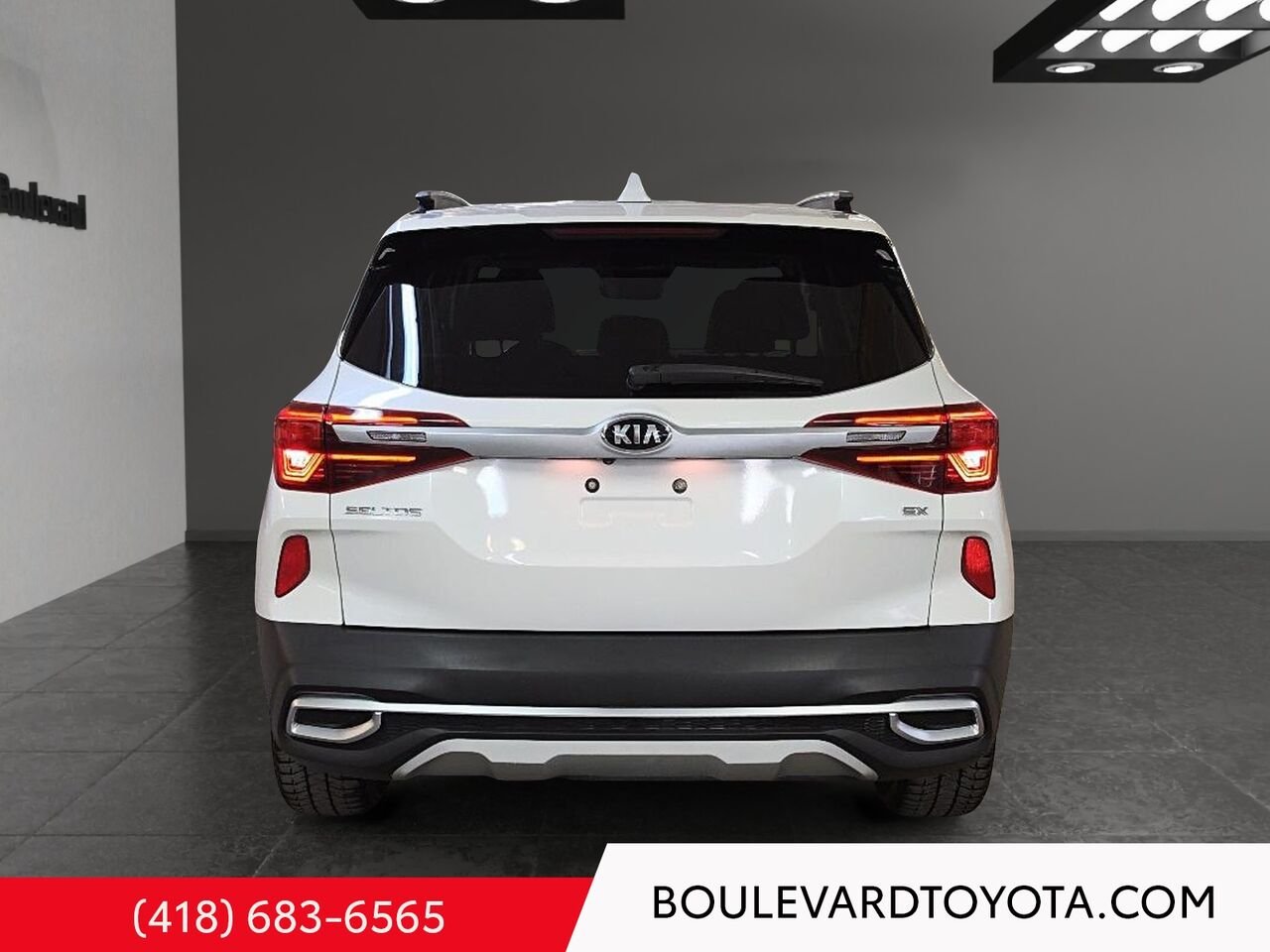 Kia SELTOS 100444A-13 | EX, AWD 2021 Blanc Québec - photo #4