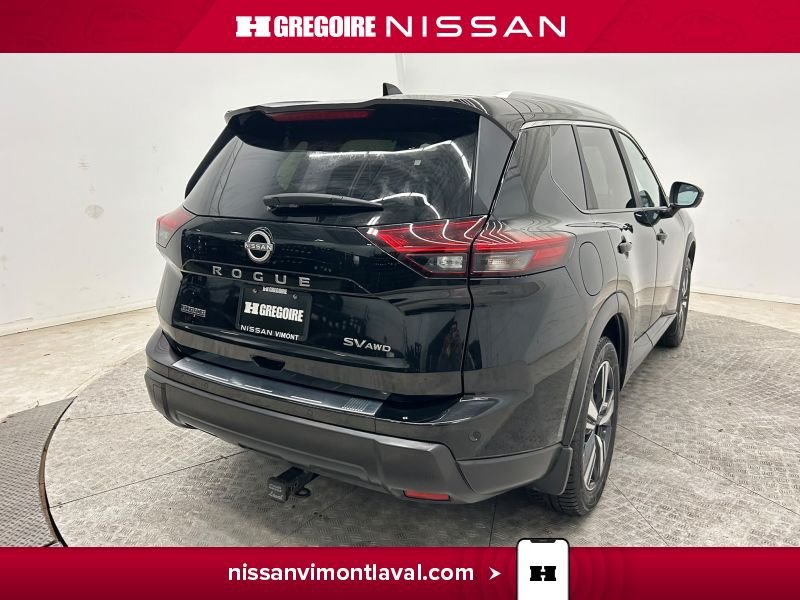 Nissan Rogue VR3800 | SV Moonroof AWD CARPLAY A PARTIR DE 2.99% 2024 Noir Laval - photo #5
