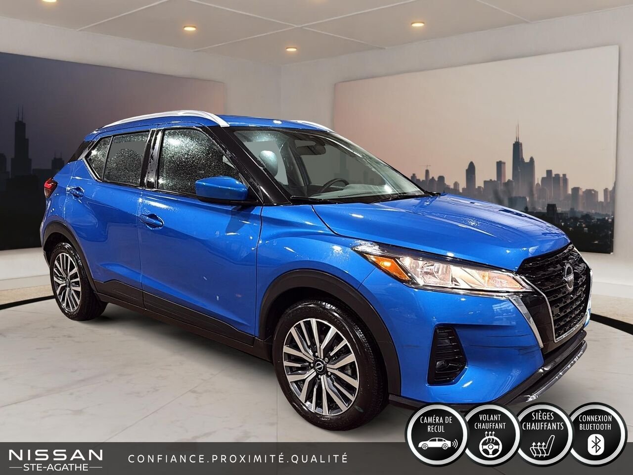 Nissan Kicks Play 2025 Bleu Ste-Agathe des Monts - photo #2