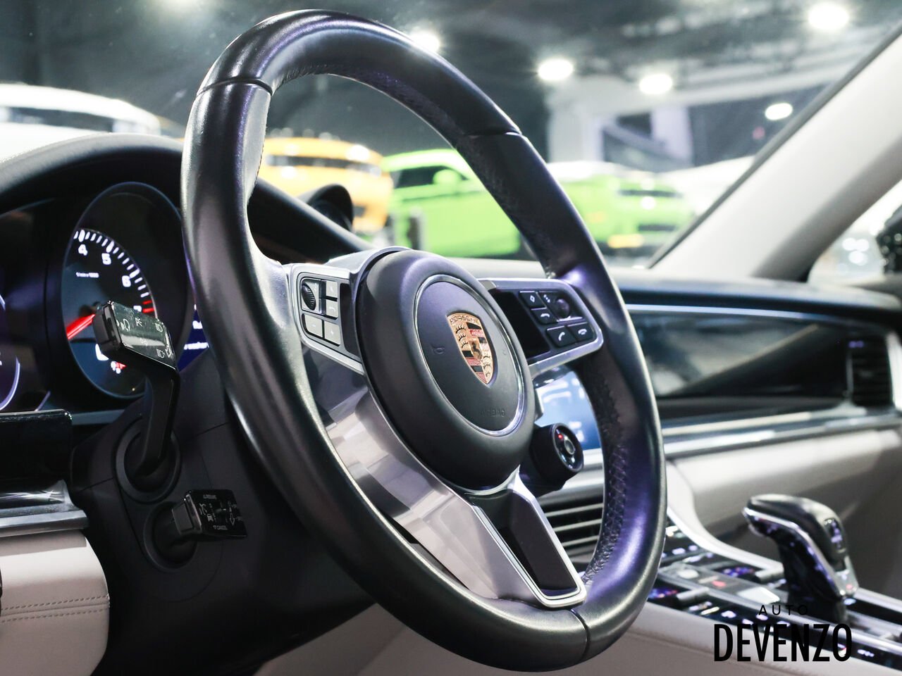 Porsche Panamera 2018 Gris Saint-Eustache - photo #15