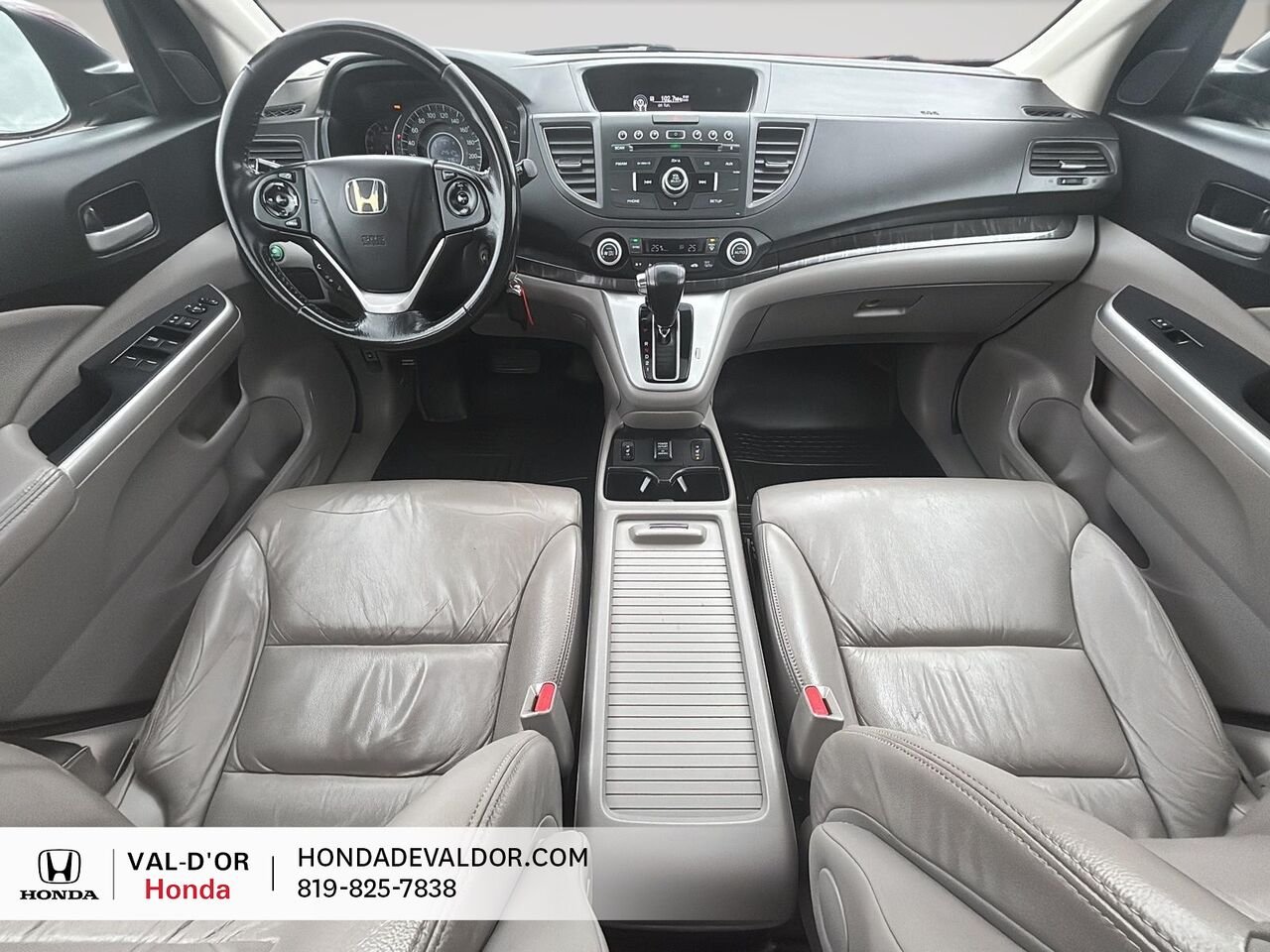 Honda CR-V AWD 5 portes EX-L 2013 Rouge Val-d'Or - photo #7