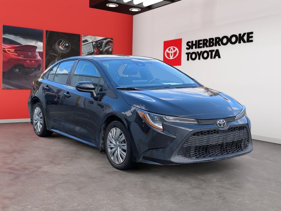 2020 Toyota Corolla L/AC/CAMÉRA DE RECUL/COMMANDES AUDIO AU VOLANT/BLUETOOTH Black