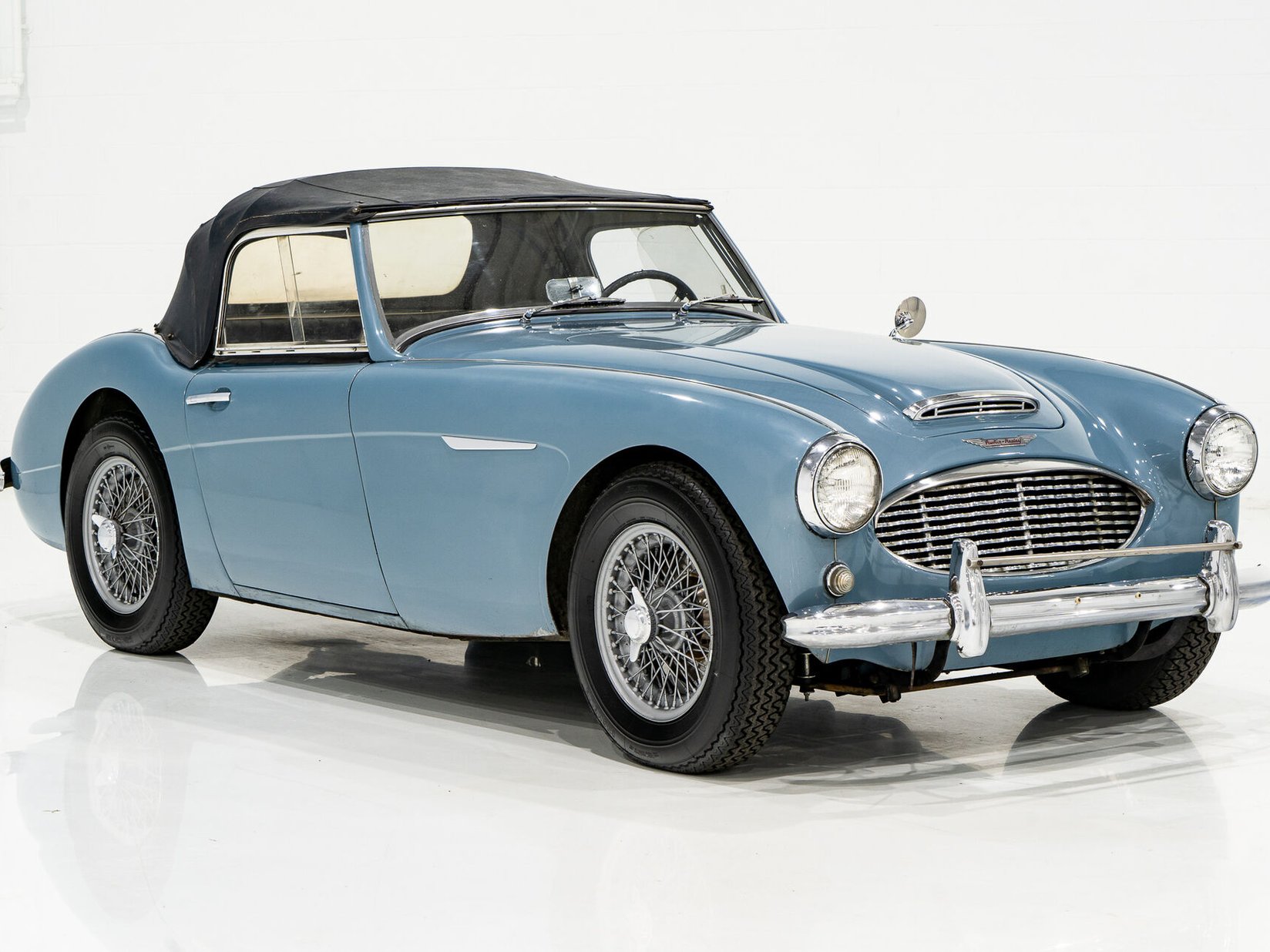 Austin Healey 3000 Recent drivetrain complete rebuild **PRIX EN USD** 1960 Bleu Montréal - photo #25
