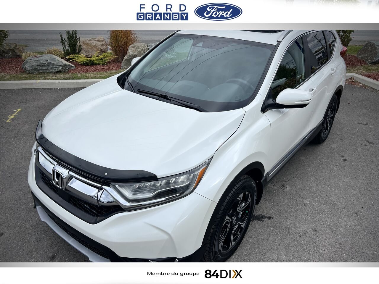 2017 Honda CR-V Touring White Granby - photo #10