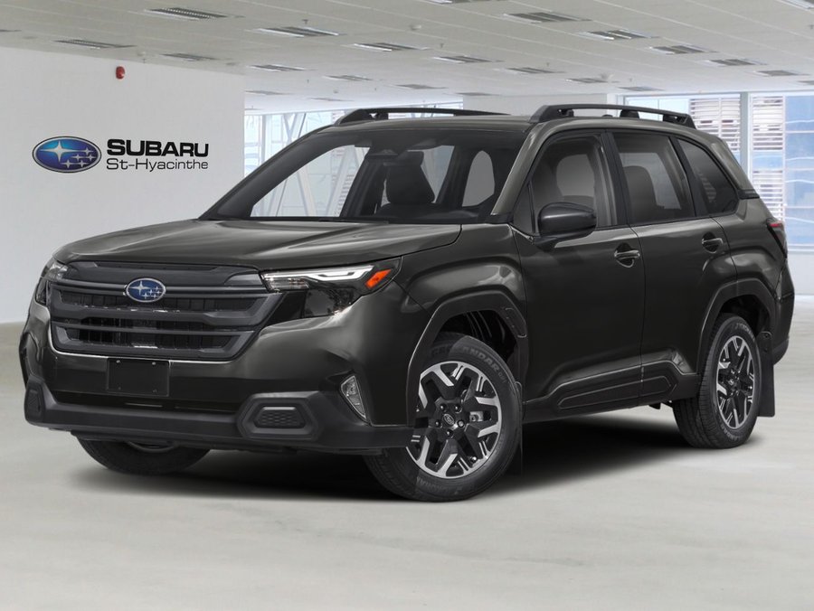 2026 SUBARU Forester TOURING Crystal Black Silica