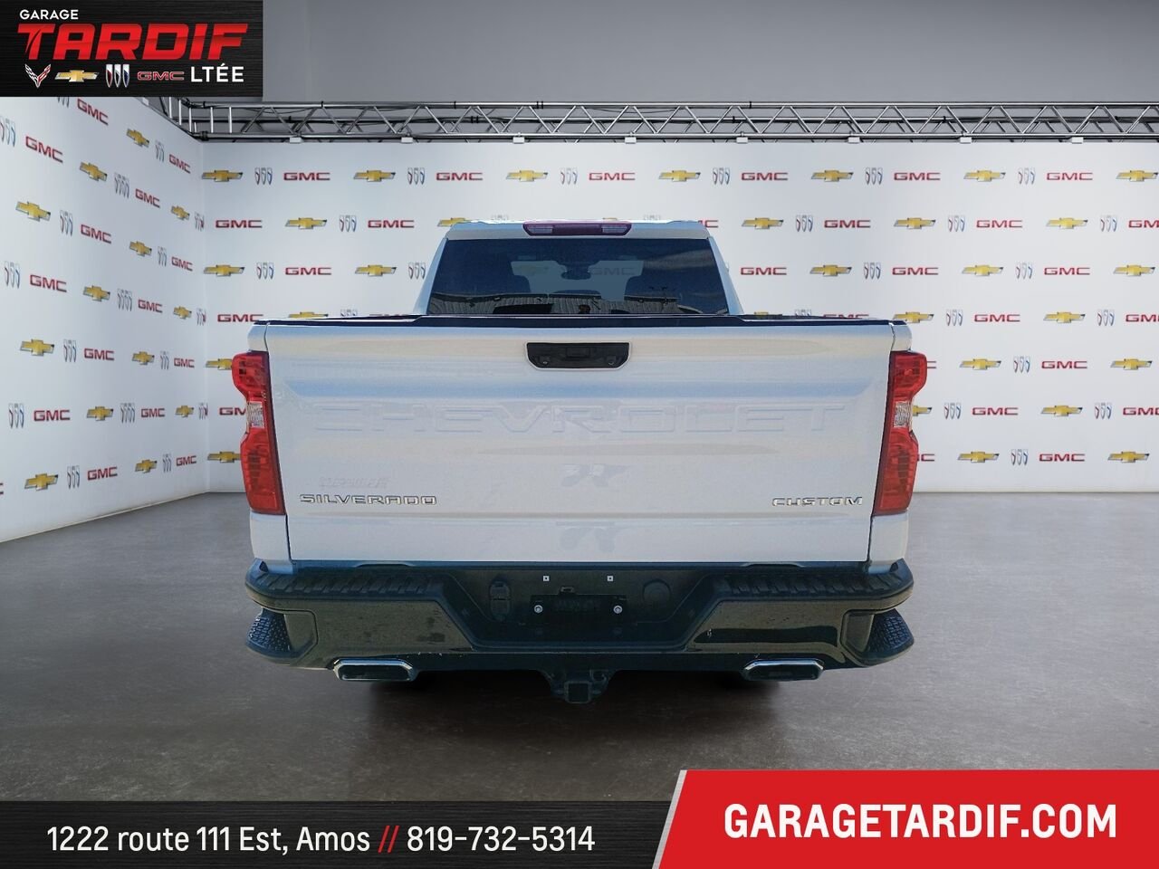 2024 CHEVROLET Silverado 1500 CUSTOM TRAIL BOSS CREW CAB 5.3L White Amos - photo #2