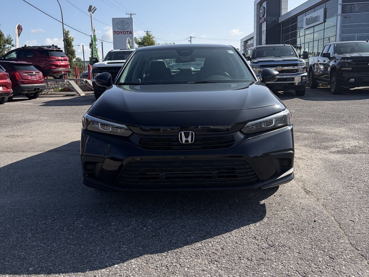 2022 HONDA CIVIC EX EX CVT Black Gatineau - photo #17