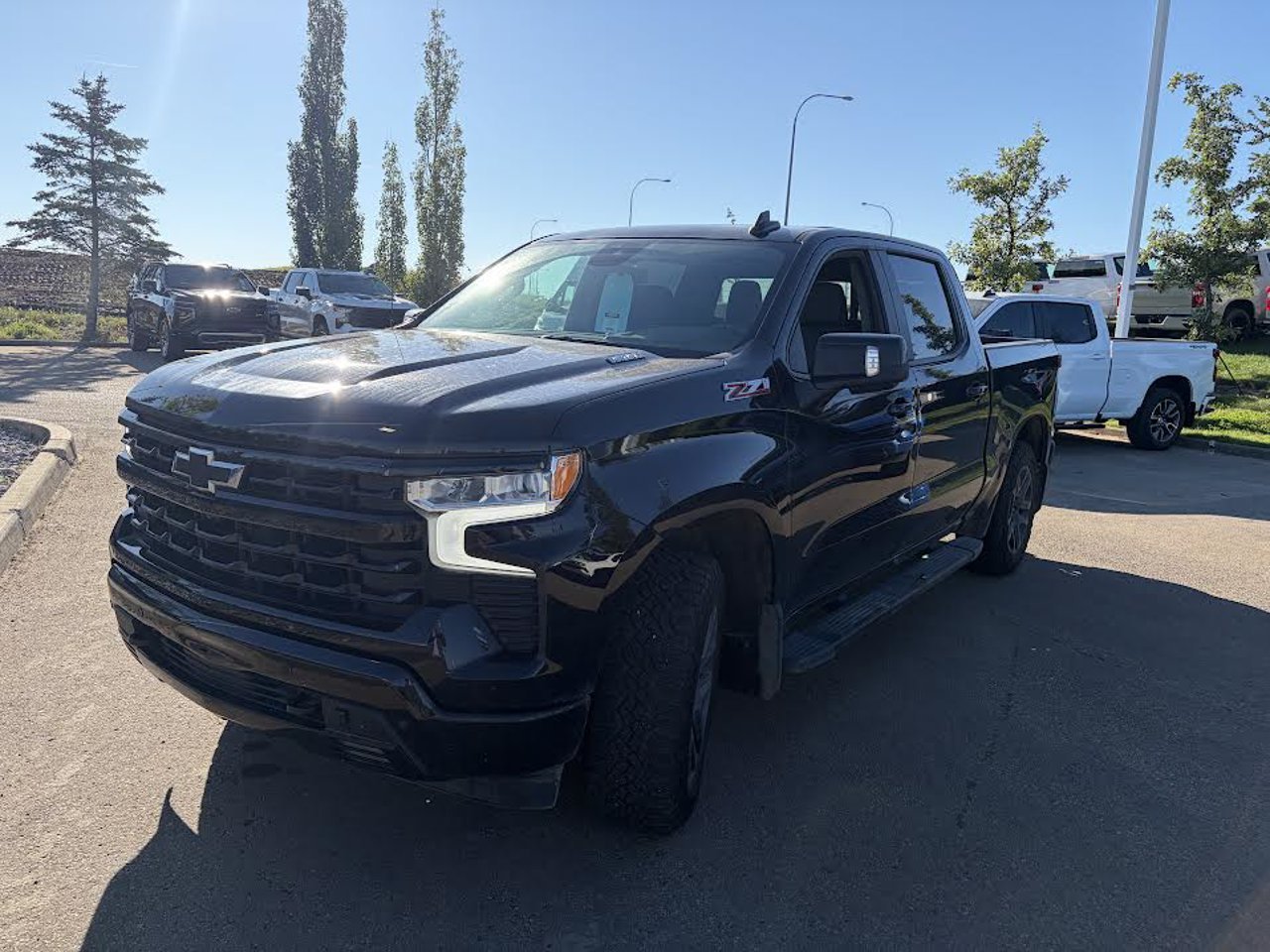 2024 Chevrolet Silverado 1500 4WD Crew Cab 147 RST Black Sherwood Park - photo #2