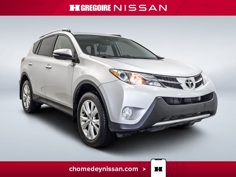 Toyota Rav 4 Limited * AWD * Cuir * Toit * Bancs Chauffants 2014 Argent