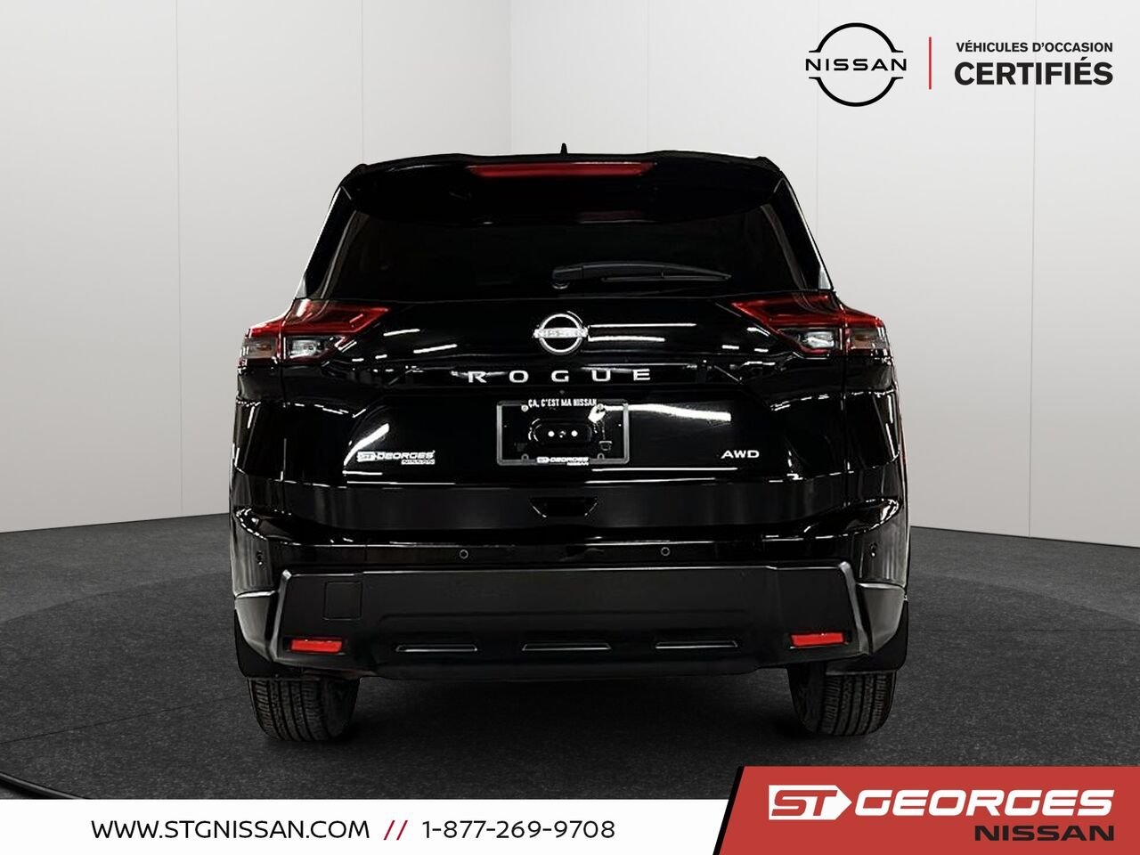 Nissan Rogue 2024 Noir Saint-Georges - photo #2