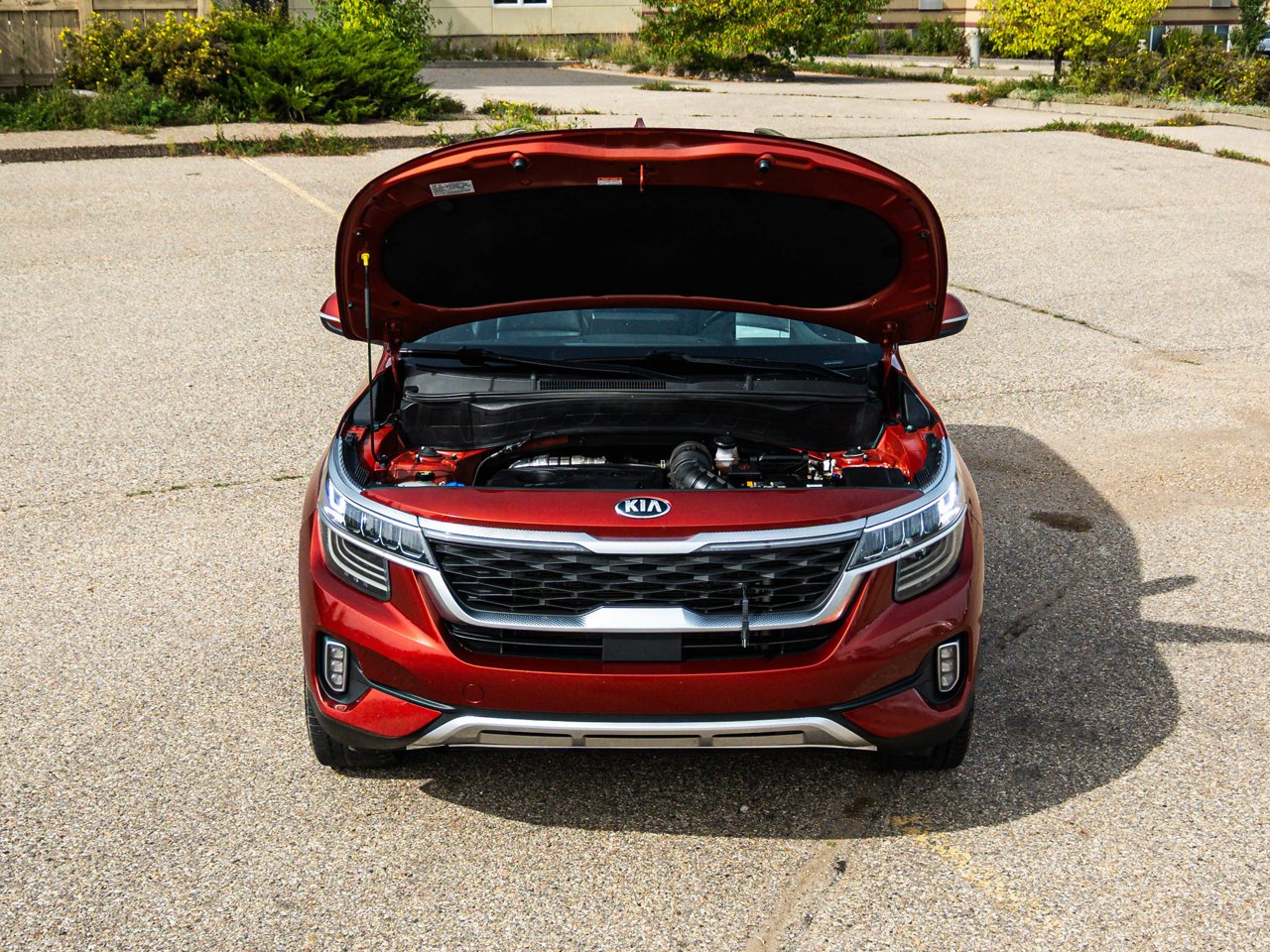 2021 Kia Seltos SX Turbo AWD Orange Sherwood Park - photo #5