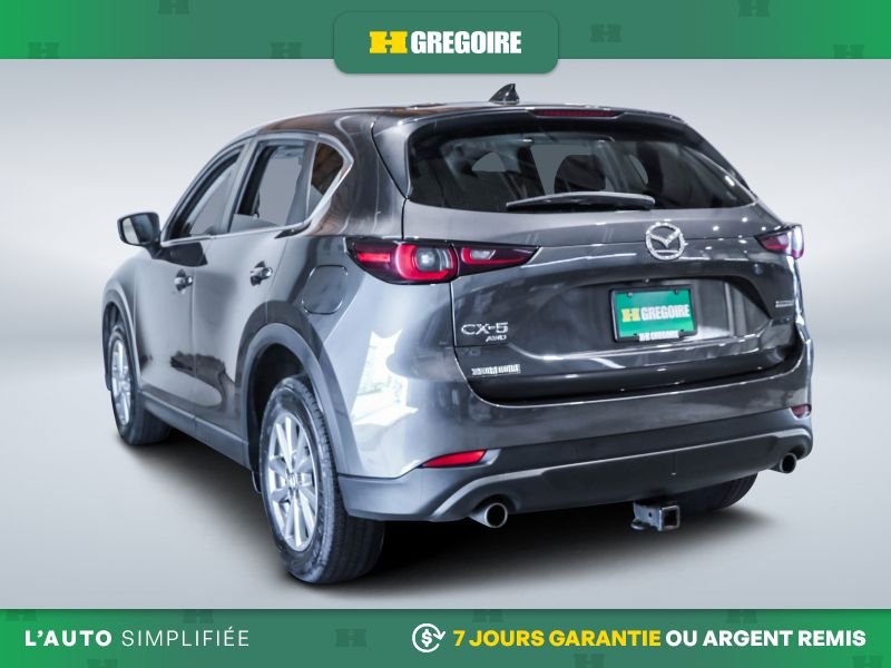 Mazda CX-5 822369 | GS AWD AUTO A/C CUIR NAV GR ELECT MAGS CAM RECUL B 2022 Gris Laval - photo #5