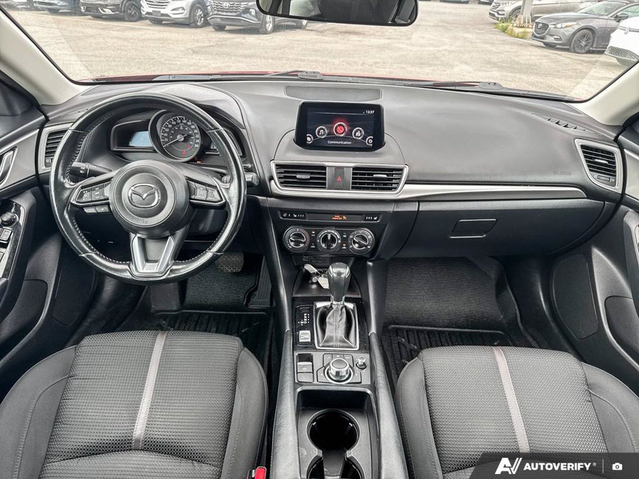 2018 Mazda Mazda3 Sport 3MZBN1L76JM254638 Red Mirabel - photo #26