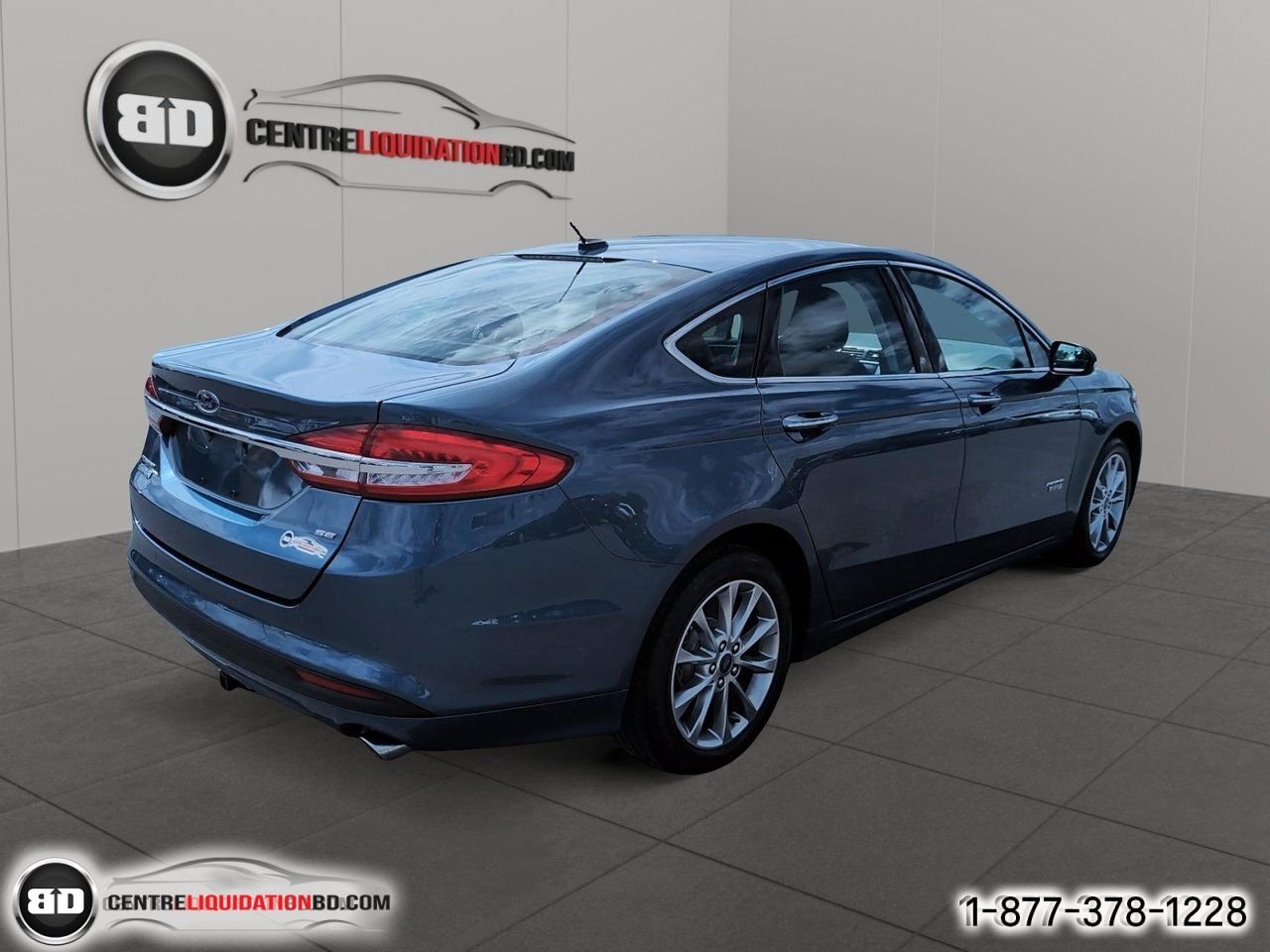 2018 Ford Fusion Energi SE ENERGI | A8539 Blue Granby - photo #5