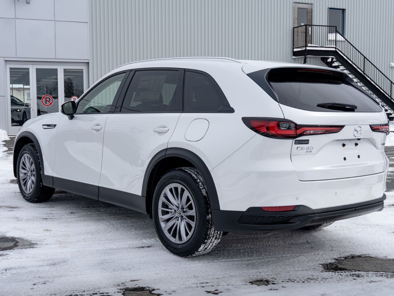 2026 MAZDA CX-90 PHEV Rhodium White Metallic Val-d'Or - photo #3