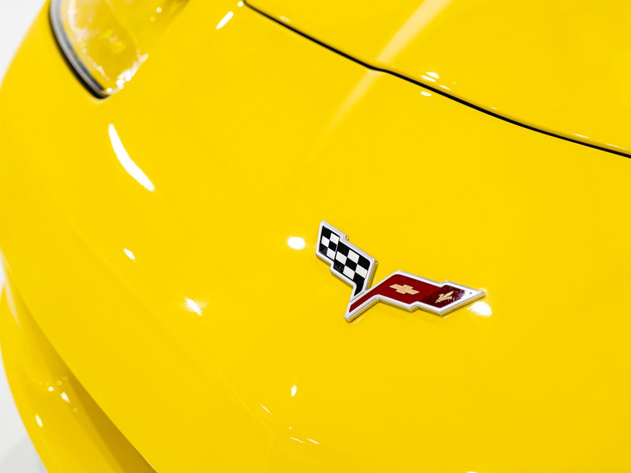 Chevrolet Corvette With only 900km (563mi) From new with window sticker 2008 Jaune Kirkland - photo #75