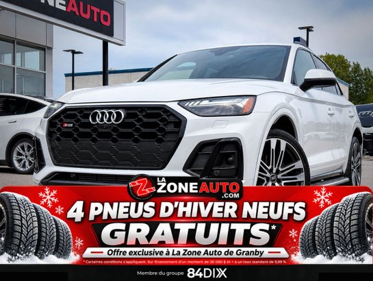 Audi SQ5 Technik Technik + Cuir rouge 2021 Blanc