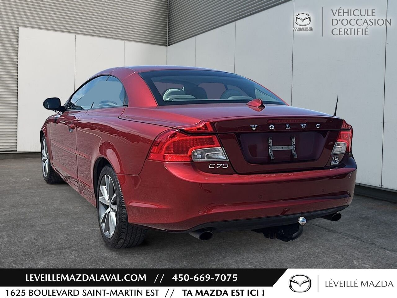 2012 Volvo C70 Décapotable 2 portes T5 Red Laval - photo #6