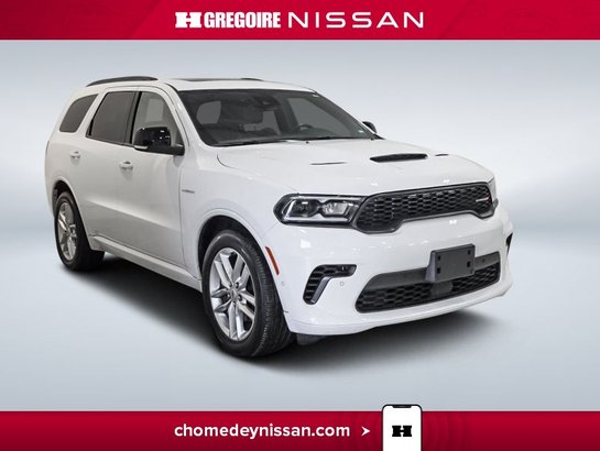 2025 Dodge Durango R/T * AWD * Mag * Cuir * Caméra * Toit * Carplay White