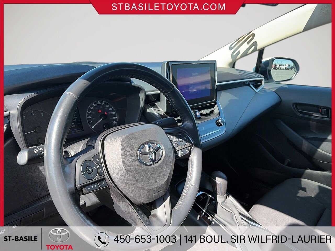 TOYOTA COROLLA 2023 Blanc Saint-Basile-le-Grand - photo #12