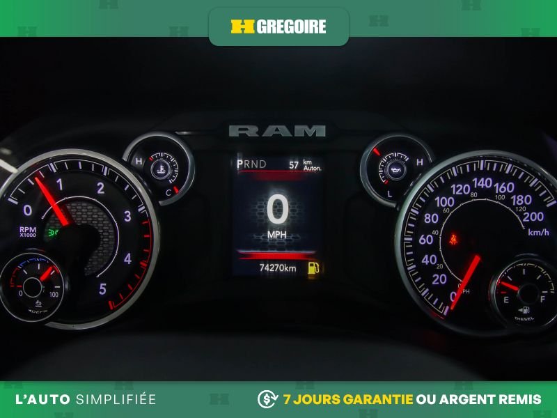 Ram 2500 820756 | Tradesman 4WD AUTO A/C MAGS CAM RECUL BLUETOOTH 2022 Noir Laval - photo #10