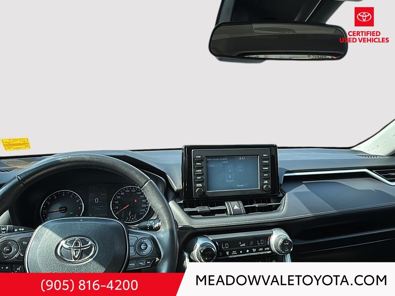 2021 Toyota RAV4 One Owner Silver Sky Metallic Mississauga - photo #13