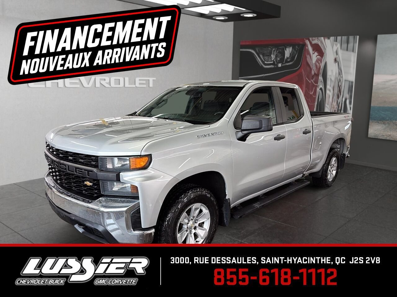 2019 CHEVROLET SILVERADO 1500 1500 WT Silver Saint-Hyacinthe - photo #0