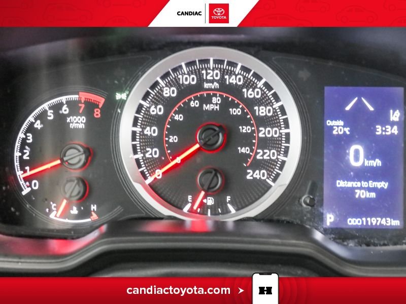 Toyota Corolla TR04225 | CROSS LE AWD | CAM. RECUL - A/C - BLUETOOTH - SIEG 2022 Rouge Laval - photo #19